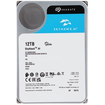 Seagate ST12000VE003 Skyhawk AI 12 TB SATA 3.0 7200 RPM 3.5 inç Hard Disk