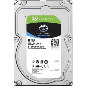 Seagate ST6000VX008 6 TB Skyhawk 5900 RPM 256 MB Sata-3 Güvenlik Diski