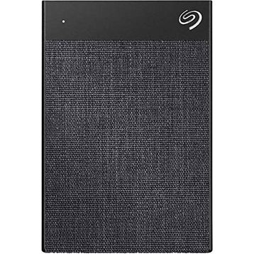 Seagate STHH1000400 Siyah USB-C USB 3.0 4 Ay Adobe Photo Plan ve 1 yıl Mylio Create 2 yıl Rescue Services Ultra Touch 1 TB Taşınabilir Harici Sabit Sürücü