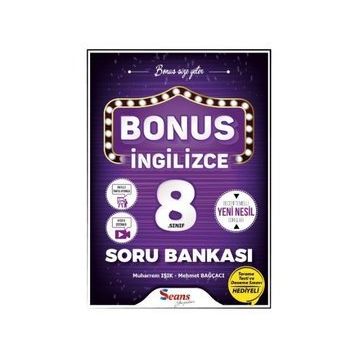 Seans Yayınları Bonus 8.Sınıf İngilizce Soru Bankası