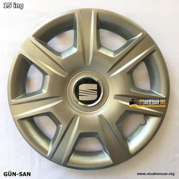 Seat 327 15 inç 4 Adet Jant Kapağı
