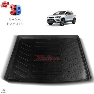 Seat Ateca 2016 Sonrası 3d Bagaj Havuzu