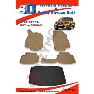 Seat Ateca 2017 Sonrası Bagaj Havuzu