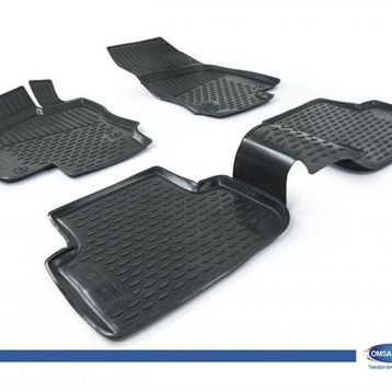 Seat Ateca Siyah 3D Havuzlu Paspas