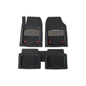 Seat Leon 2 2005 2012 Krom Karbon Derin Havuzlu Oto Paspas