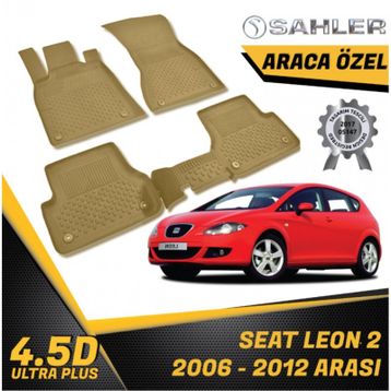 Seat Leon 2 Oto Paspas 4,5D 2006-2012 Bej 5 Parça