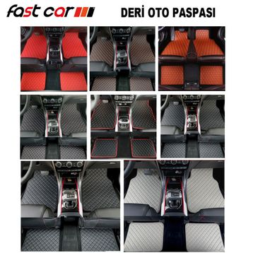Seat Leon 2 Oto Paspas 4,5D 2006-2012 Siyah 5 Parça