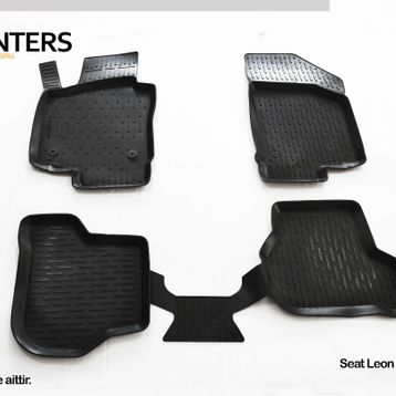 Seat Leon 2005-2012 Planters 3D Havuzlu Paspas