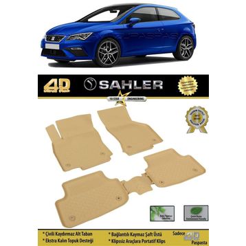 Seat Leon 3 Oto Paspas 4,5D 2013-2019 Bej 5 Parça