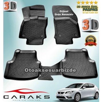 Seat Leon 3D Havuzlu Paspas Takımı