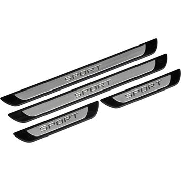 Seat Leon Mk2 Krom Line 2005-2009 4 Parça Krom Kapı Eşik Koruması