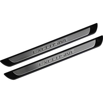 Seat Leon Mk3 SC Exclusive Line 2012-2013 2 Parça Krom Kapı Eşik Koruması