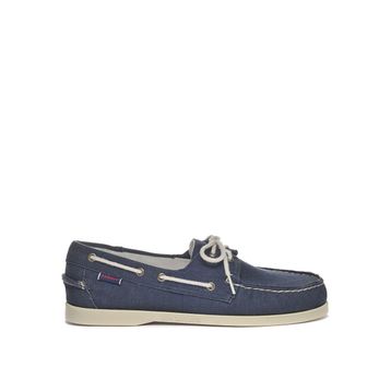 Sebago Portland Washed Canvas Lacivert Erkek Günlük Ayakkabı