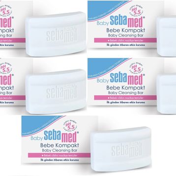 Sebamed 100 gr 5 Adet Bebek Kompakt Sabun
