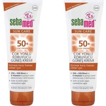 Sebamed 2x75 ml İkili Paket Spf50+ Çok Yönlü Güneş Koruyucu Krem