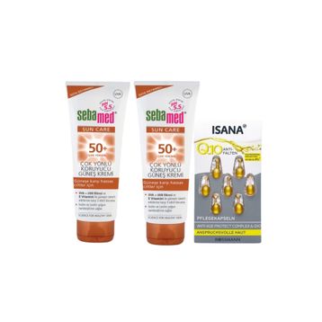 Sebamed 2x75 ml İkili Paket Spf50+ Çok Yönlü Güneş Koruyucu Krem
