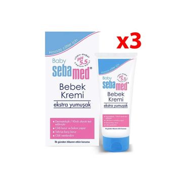 Sebamed 3x200 ml Bebek Kremi