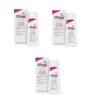 Sebamed 3x400 ml Her Gün Kullanım Şampuanı