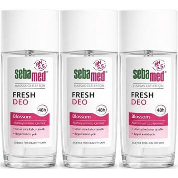 Sebamed 3x75 ml Fresh Blossom Kadın Sprey Deodorant