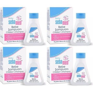 Sebamed 4x150 ml Yeni Doğan Bebek Şampuanı