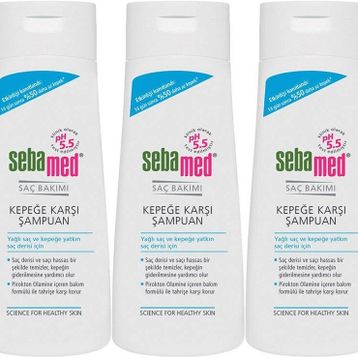Sebamed 5x400 ml Kepeğe Karşı ve Yağlı Saç Tipleri İçin Şampuan