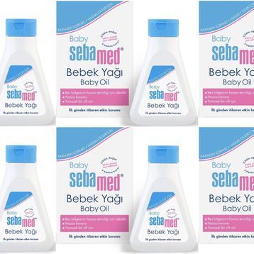 Sebamed 6x150 ml Bebek Yağı