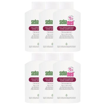 Sebamed Anti-Hairloss 6x400 ml Saç Dökülmesine Karşı Şampuan