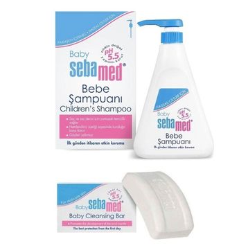 Sebamed Baby 500 ml Bebek Şampuanı + 100 gr Kompakt Sabun