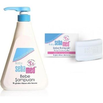 Sebamed Baby 500 ml Bebek Şampuanı + 100 gr Kompakt Sabun