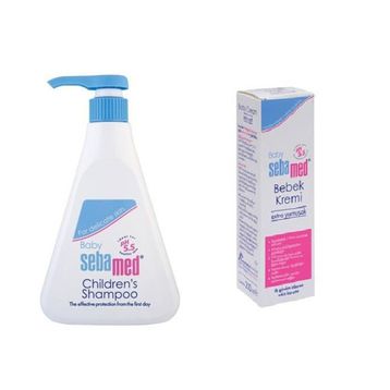 Sebamed Baby 500 ml Bebek Şampuanı + 200 ml Bebek Kremi