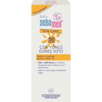 Sebamed Baby Sun Care SPF50+ 100 ml Çok Yönlü Güneş Kremi