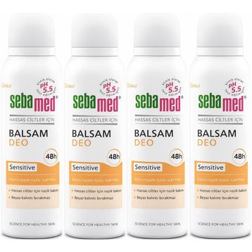 Sebamed Balsam Deo Sensitive 4x150 ml Aerosol Deodorant