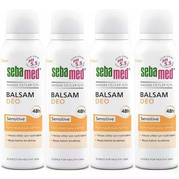 Sebamed Balsam Deo Sensitive 4x150 ml Aerosol Deodorant