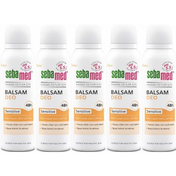 Sebamed Balsam Deo Sensitive 5x150 ml Aerosol Deodorant
