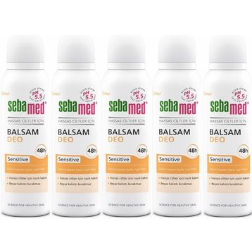 Sebamed Balsam Deo Sensitive 5x150 ml Aerosol Deodorant