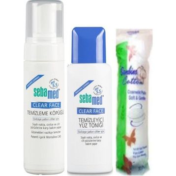 Sebamed Clear Face 150 ml Yüz Temizleme Köpüğü + 150 ml Yüz Temizleme Toniği