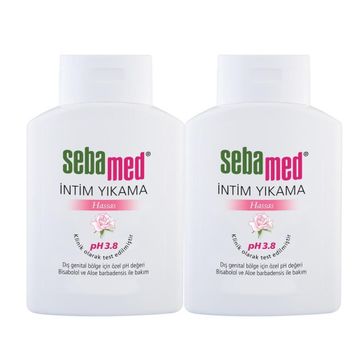 Sebamed Feminine Intimate Yıkama 2x200 ml Hassas pH 3.8 Genital Bölge İçin Özel