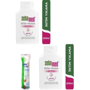 Sebamed Feminine Intimate Yıkama 2x200 ml Hassas pH 3.8 Genital Bölge İçin Özel