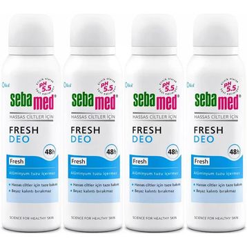 Sebamed Fresh 4x150 ml Aerosol Deodorant