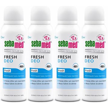 Sebamed Fresh 4x150 ml Aerosol Deodorant