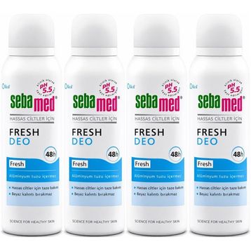 Sebamed Fresh 4x150 ml Aerosol Deodorant