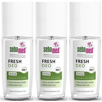 Sebamed Fresh Active 3x75 ml Sprey Deodorant