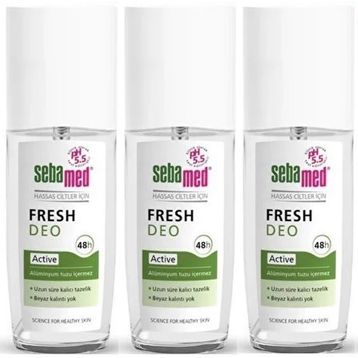 Sebamed Fresh Active 3x75 ml Sprey Deodorant
