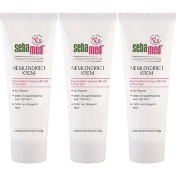 Sebamed Günlük Kullanım 3x50 ml Tüp Nemlendirici Krem