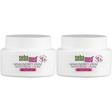 Sebamed Hassas Ciltler İçin E Vitaminli Su Bazlı Yağsız 2x75 ml Nemlendirici Yüz Bakım Kremi