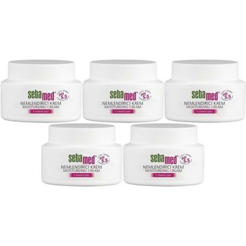 Sebamed Hassas Ciltler İçin E Vitaminli Su Bazlı Yağsız 5x75 ml Nemlendirici Yüz Bakım Kremi