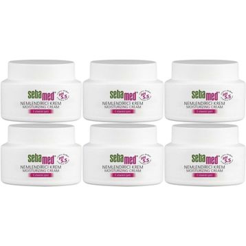 Sebamed Hassas Ciltler İçin E Vitaminli Su Bazlı Yağsız 6x75 ml Nemlendirici Yüz Bakım Kremi