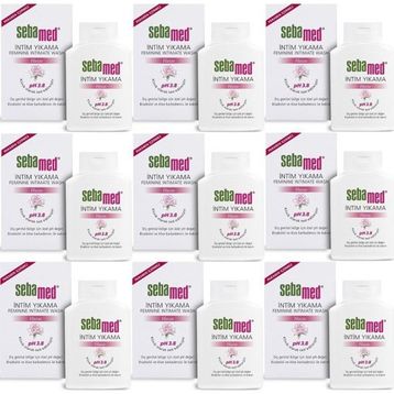 Sebamed İntim Likit 9x200 ml Genital Bölge Temizleyici