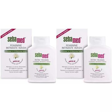 Sebamed İntim Likit Menapoz 2x200 ml Genital Bölge Temizleyici