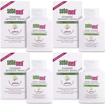 Sebamed İntim Likit Menapoz 4x200 ml Genital Bölge Temizleyici